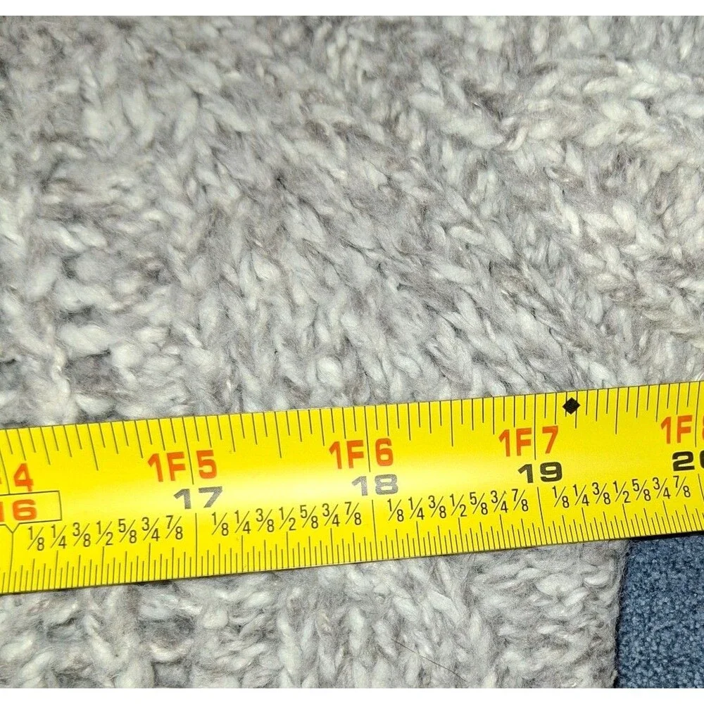 Motherhood Maternity Cardigan Women’s Medium Grey Knit Open Front Sweater - Picture 11 of 14